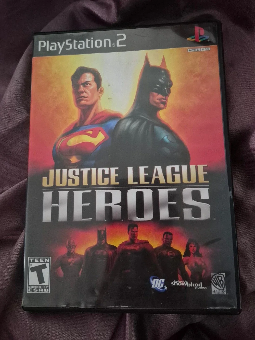 Justice League Heroes (Sony PS2) PlayStation 2 Game CIB